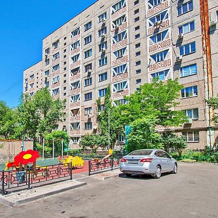 Cozy Apartment On Rozybakiev 145. Atakent Almatî Exterior foto